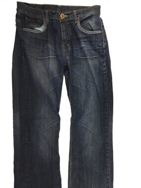 Firefly Denim Size 8 Bootcut Dark Wash Stretch Jeans